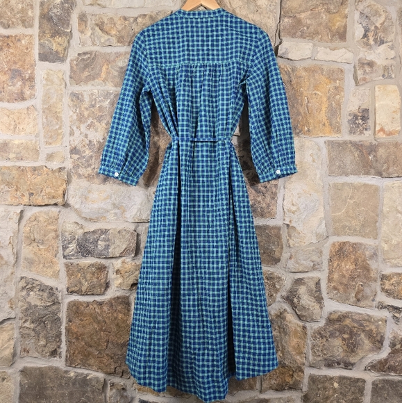NEW Toast Kala Check Plaid Shirt Dress - Picture 5 of 9